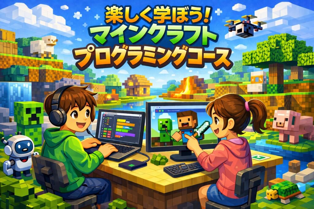 マインクラフトプログラミングコース